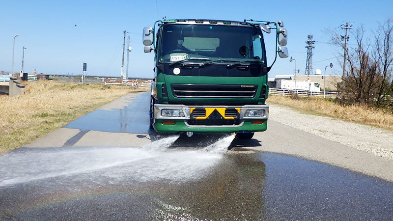 販売　トラック/散水車/特殊車両　金澤重車輌　富山市水橋